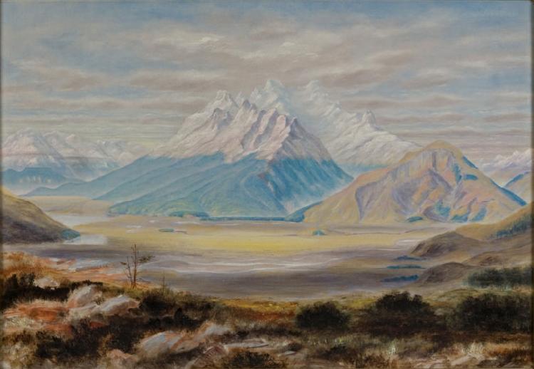 Tom Thomson Painting of Mount Earnslaw